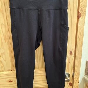 Aerie Black Chill Play Move Leggings